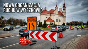 Utrudnienia w ruchu na ul. Sikorskiego w Wyszkowie od 8 września